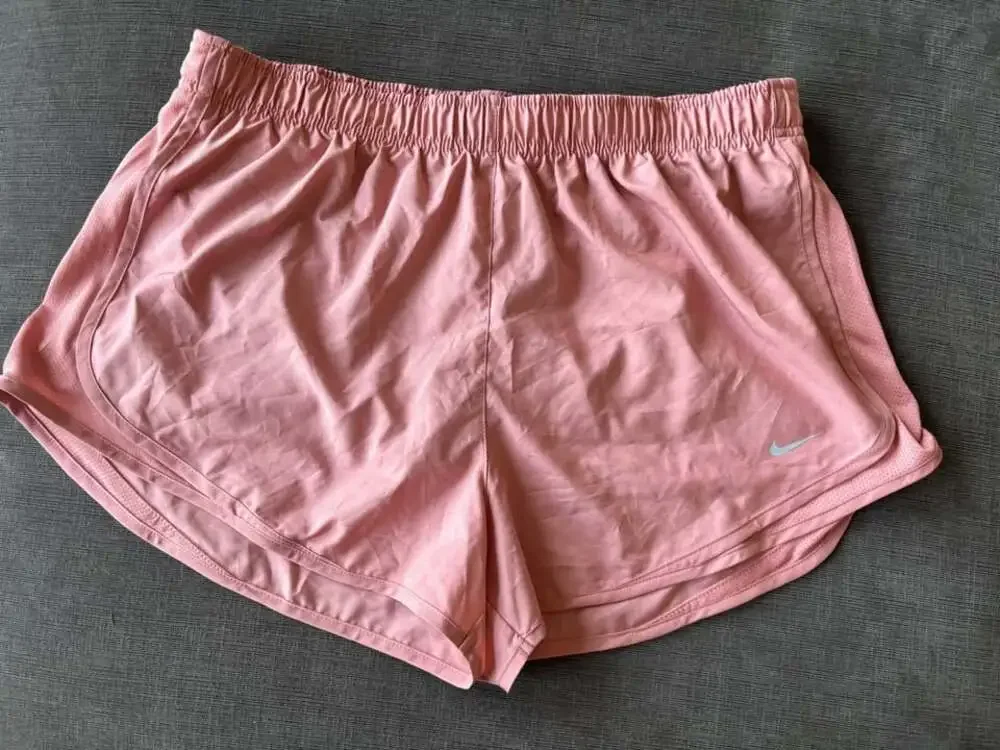 Nike Dri-FIT Sunburst Move to Zero Pink Running Shorts Women’s Size XL